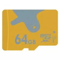 Карта памяти ALERTSEAL 64GB U3 microSDXC UHS-I Class 10 + SD адаптер