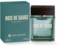 Yves Rocher / Ив Роше / "Bois de Sauge", Туалетная Вода, 50 мл