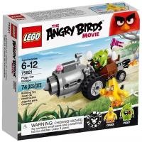LEGO The Angry Birds Movie 75821 Побег Свинки на авто, 74 дет