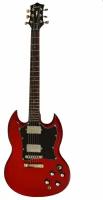 TENSON Nashville SD Set Neck Transparent Red электрогитара (F503424)