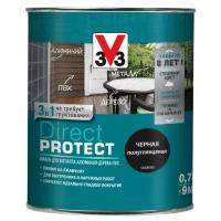 Эмаль Direct Protect V33 черная, 0.75л