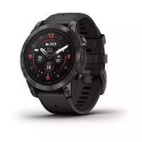 Смарт-часы GARMIN Epix PRO (Gen 2) Standard Edition 47 мм, серый, черный ремешок (010-02803-01)