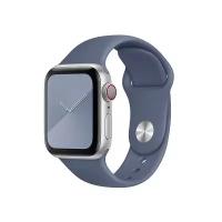 Спортивный ремешок Gurdini (силиконовый) Apple Watch 42mm/44mm Alaskan Blue