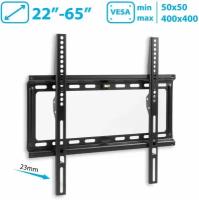 Kromax IDEAL-3 black кронштейн на стену для ТВ 22"-65"