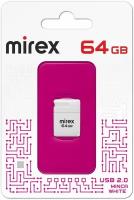 Флешка USB Flash Drive MIREX MINCA WHITE 64GB