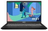 Ноутбук MSI Modern 15 B12M-213XRU, 15.6", Intel Core i5, 16 ГБ ОЗУ, 512 ГБ SSD, черный