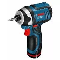 Гайковерт BOSCH GDR 10,8-LI 2.0Ah x2 L-BOXX