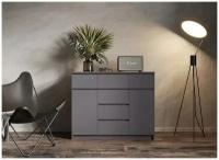Комод ДСВ мебель Мори МК 1200.4, размер: 120.4х40.4 см, цвет: графит