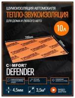 Шумоизоляция COMFORTMAT Тишина DEFENDER (10 листов)