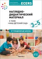 Программа, основанная на ECERS. Тема «Наш детский сад». Наглядно-дидактический материал