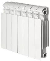 Радиатор биметаллический секционный Style Plus 500 8 секций, боковое подключение Global (STP05001008)