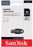 USB флешка Sandisk 32Gb Ultra Curve USB 3.2 Gen 1 100 Mb/s