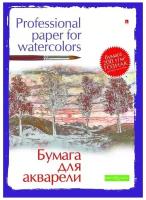 Папка для акварели А4, 20л Альт (200 г/кв. м) набор, 6 уп