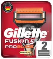 GILLETTE Кассеты для бритья Fusion Proglide Power, 2 шт