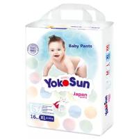 Yokosun трусики XL (12-20 кг) 16 шт