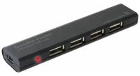 USB-разветвитель Defender Quadro Promt, USB 2,0, 4 порта (83200)