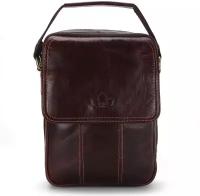 Мужская сумка-планшет из натуральной кожи «Протей» M1599 Coffee