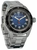 Мужские наручные часы Восток Командирские 02034А-steel-650, сталь 650