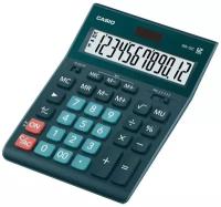 Калькулятор CASIO GR-12, темно-зеленый 12 разрядов, бухгалтерский