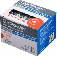 00-00017748 Super Power Alkaline Элемент питания LR6/AA щелочной 1.5В, 20шт, GoPower