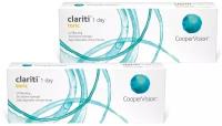 Контактные линзы CooperVision Clariti 1 day toric, 30 шт