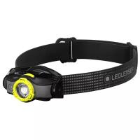 Фонарь налобный LED Lenser MH5 New - Черный/Желтый (502144)