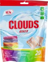 Капсулы CLOUDS EXTRA для стирки цветного белья "Роза" водорастворимые, 160 г