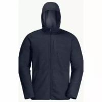 Куртка JACK WOLFSKIN Tannenspur Hooded Jkt M темно-синий XL