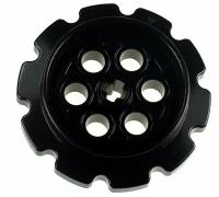 Ведущее колесо, каток гусеницы Technic 57519 Tread Sprocket Wheel Large (Черный)