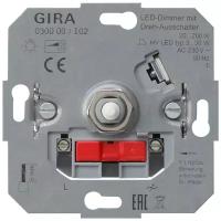Gira мех. Механизм поворотного светорегулятора 20-200 Вт (3-40 Вт Led), v.02