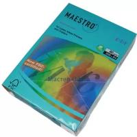 Бумага MAESTRO color А3, 80 г/м, 500 л. интенсив светло-синяя AB48 ш/к 23821