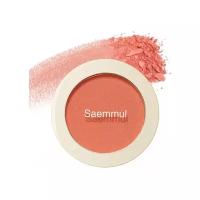 The Saem Румяна компактные Saemmul Single Blusher OR01 Mandarine Kiss, 5г