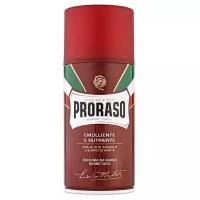 Пена для бритья Красная Сандал и Масло ши Proraso, 293 г, 300 мл