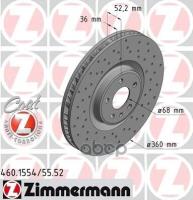 Диск Тормозной Спортивный Zimmermann арт. 460155452