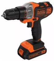 Дрель-шуруповерт BLACK+DECKER MT218K-QW, 1.5Ач, с одним аккумулятором