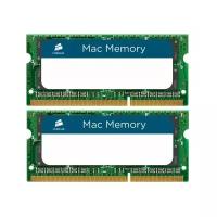 Оперативная память Corsair 16 ГБ (8 ГБ x 2) DDR3 1333 МГц SODIMM CL9 CMSA16GX3M2A1333C9