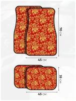 Коврики в машину хохлома
