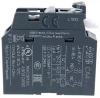 CA4-01 Блок контактный 1НЗ фронтальный для контакторов AF09-AF96 и NF ABB, 1SBN010110R1001