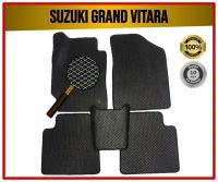 Комплект EVA ЭВА ковриков на Suzuki Grand Vitara III 2005-2015 5d / Сузуки Гранд Витара