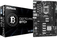 Материнская плата ASRock Q270 PRO BTC+ (Q270 PRO BTC+)