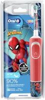 Электрическая зубная щетка Oral-B Vitality Kids Spider Man Человек Паук D103 413 2K