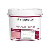 Декоративное покрытие FINNCOLOR Mineral Decor Шуба 1,5 мм, белый, 16 кг