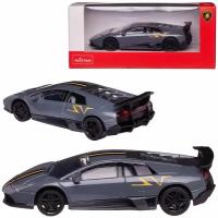 Машина металлическая 1:43 scale Lamborghini Murcielago LP 670-4 SV Superveloce China Limited Edition, цвет серый 39501GR