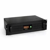 ИБП ExeGate ServerRM UNL-1500. LCD. AVR.3SH. RJ. USB.3U <1500VA/900W, LCD, AVR, 3*Schuko, RJ45/11, USB, 3U, установка в стойку, Black> EP270874RUS