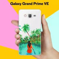 Силиконовый чехол на Samsung Galaxy Grand Prime VE Пейзаж / для Самсунг Галакси Гранд Прайм ВЕ Дуос