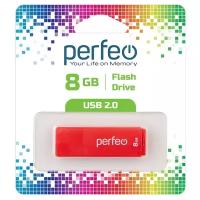 USB флешка Perfeo USB 8GB C04 Red