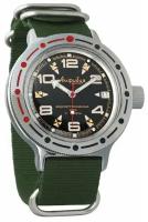 Мужские наручные часы Восток Амфибия 420335-resin-green, полиуретан, зеленый