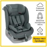 Автокресло Happy Baby Sandex, 0-12 лет, группа 0/1/2/3, (0-36 кг), dark green