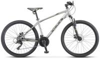 Горный (MTB) велосипед STELS Navigator 590 MD 26 K010 (2020) рама 18" Серый/салатовый