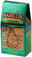 Чай зеленый Basilur The island of tea Ceylon Green листовой